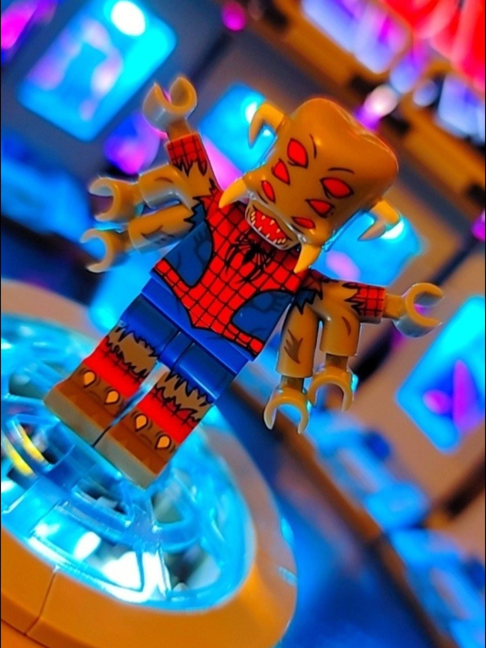 Spiderman Minifigure Lego Compatible